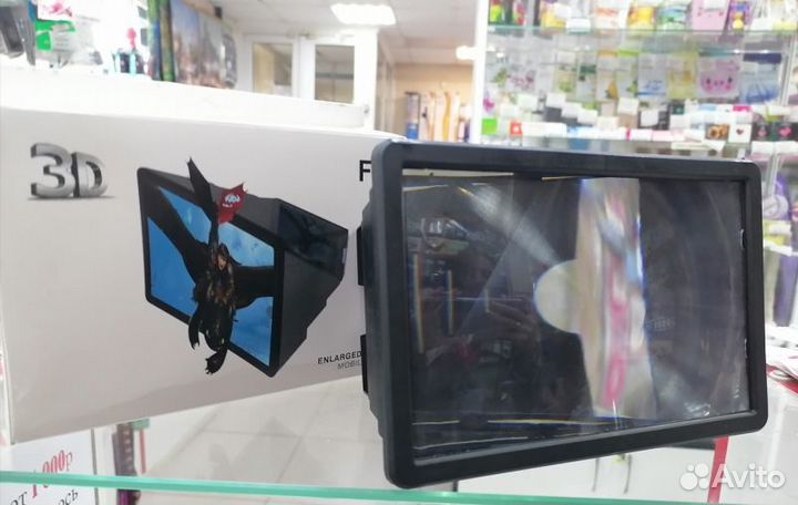 3D увеличитель экрана телескопический F2