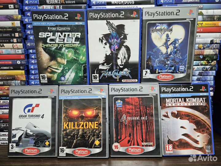 Игры PlayStation 2 лицензия