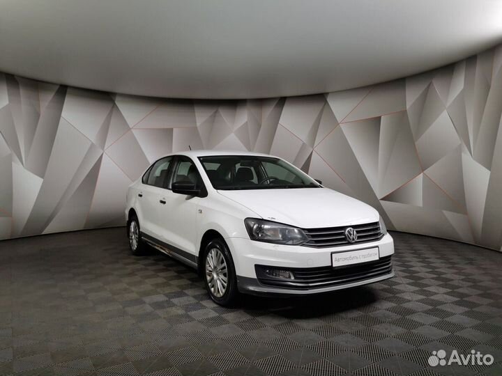 Volkswagen Polo 1.6 AT, 2017, 204 036 км