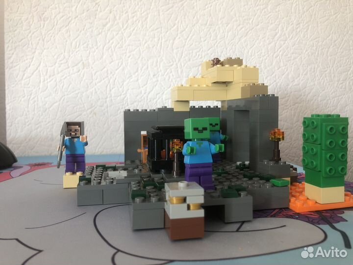 Lego майнкрафт заброшеная шахта
