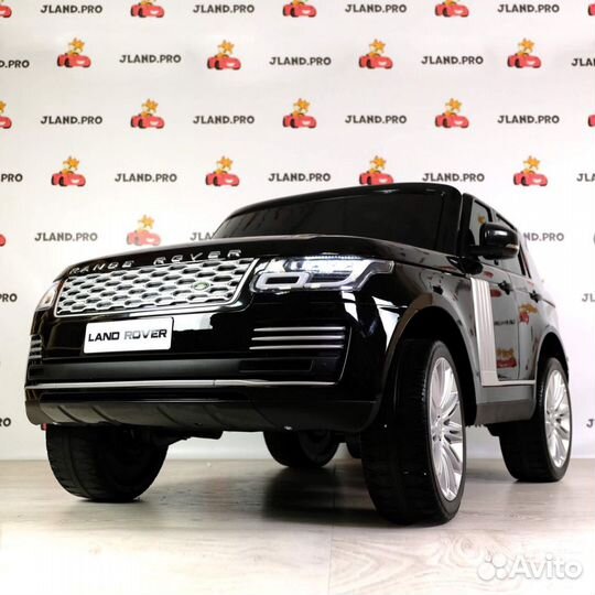 Электромобиль range rover HSE двухместный черный