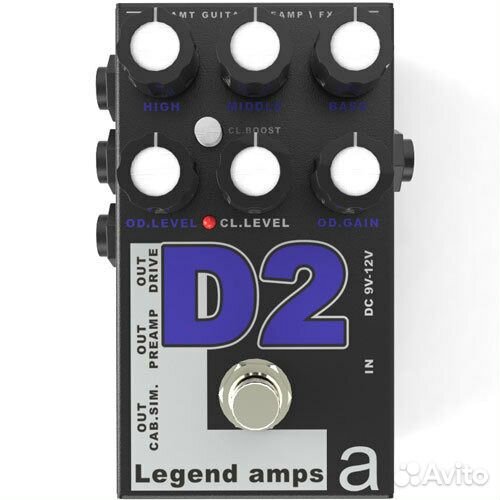 Гитарный предусилитель AMT D-2