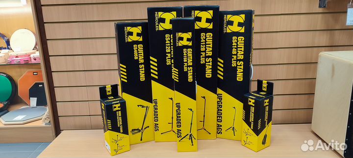 Hercules Гитарные Стойки Напольные Настенные Новые