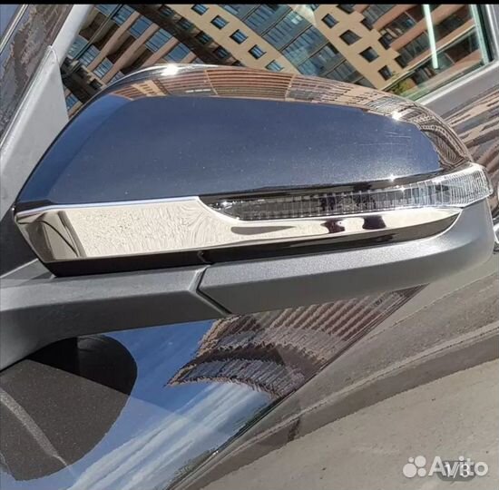 Хромированные накладки на зеркала