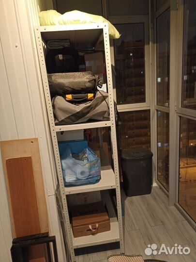 Стеллаж разборный металлический