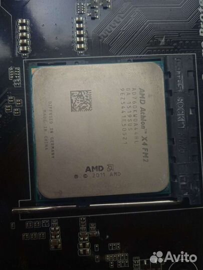 Процессор amd athlon x4 760k