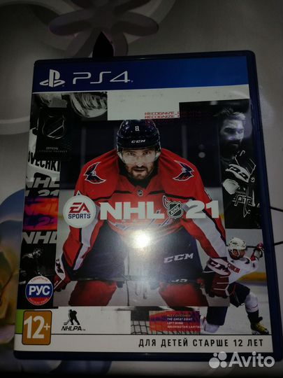 FIFA 21 нхл 21 на ps4 в отличном состоянии