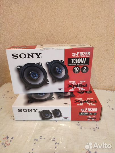 Плоские динамики Sony 130w