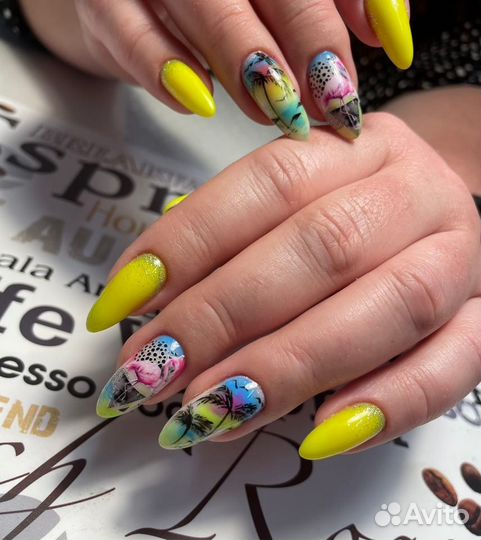 Аппаратный маникюр,педикюр,наращивание ногтей