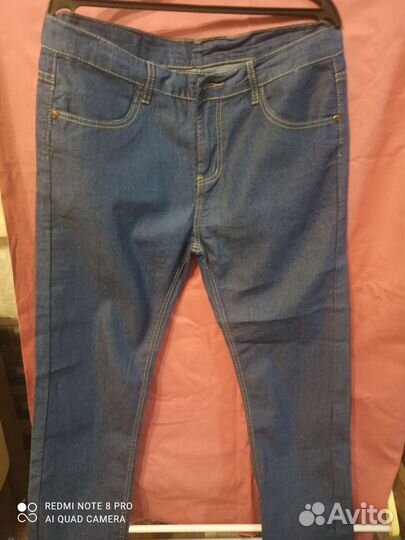 Джинсы мужские летние 50размер новые