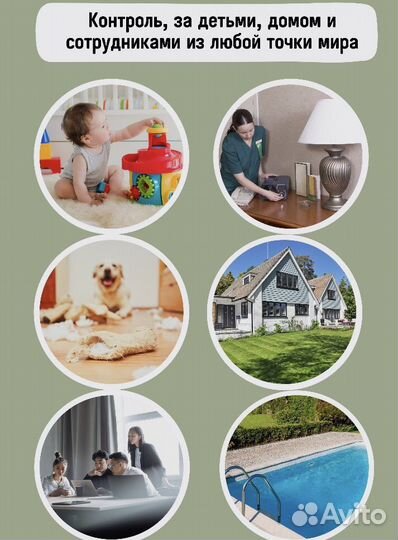 Мини видеокамера wi-fi радионяня wifi ip камера