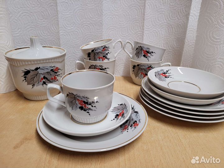 Сервиз СССР смородина