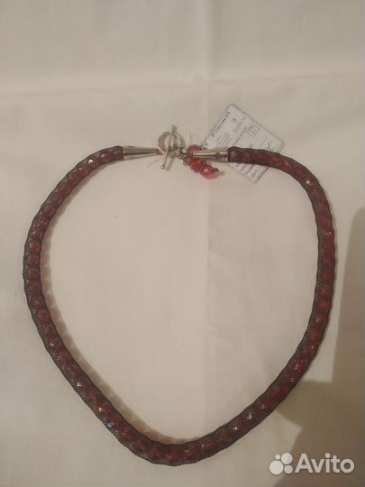 Бусы из богемского стекла