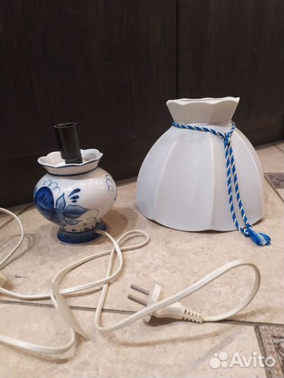 Светильник Гжель