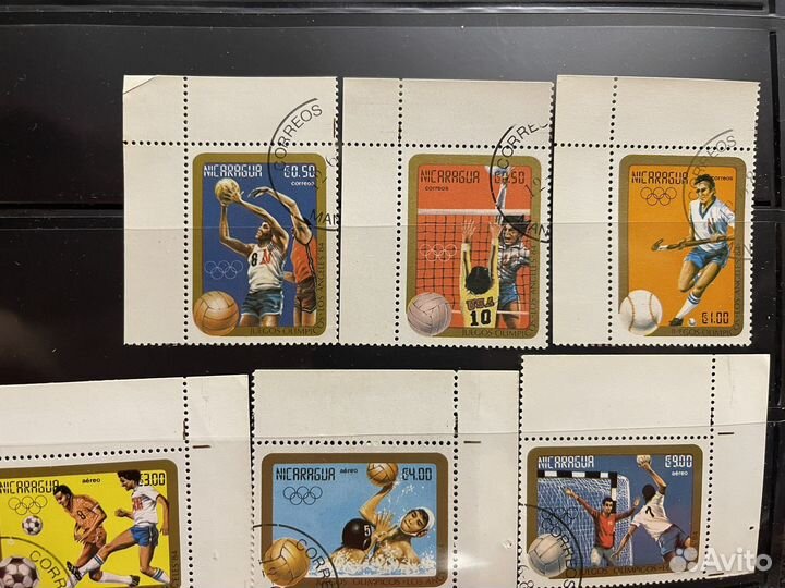 Подборка марок. Спорт. Зарубежный