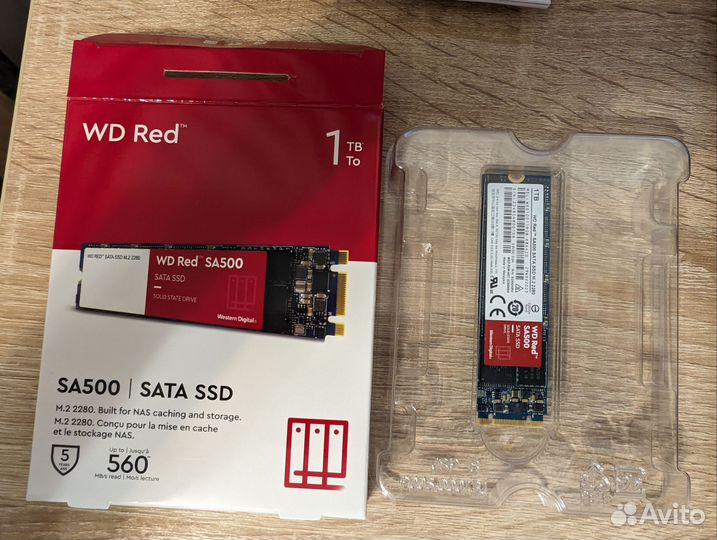 SSD WD Red SA500 M.2 SATA 1tb
