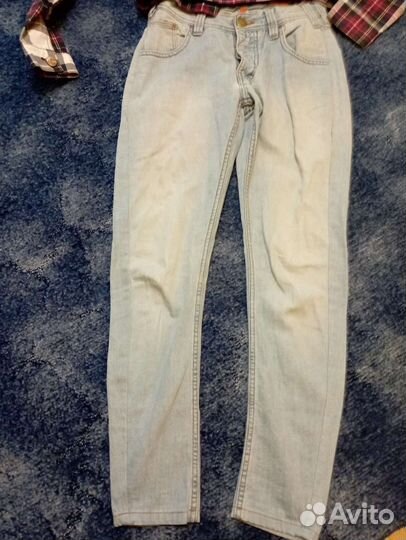 Комплект курточка и джинсы для девочки подростка