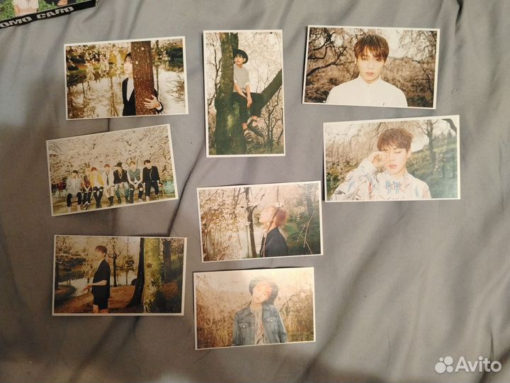 Карточки BTS lomo card