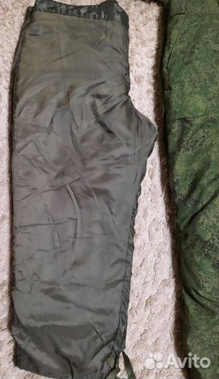 Штаны теплые камуфляжные