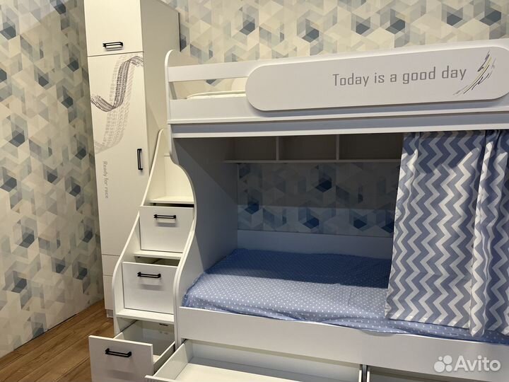 Двухъярусная кровать 90х190 Prestizh