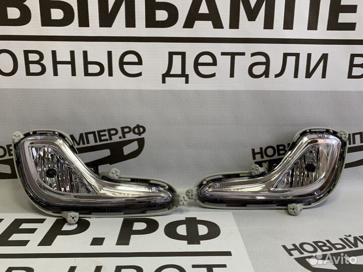 Противотуманные фары hyundai solaris 1 2010-2014