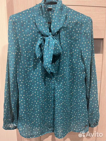 Блуза с бантом, р. 42-44