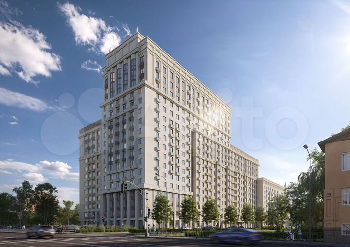 Квартира-студия, 93,8 м², 11/17 эт.