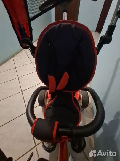 Велосипед коляска с ручкой детская Lexus