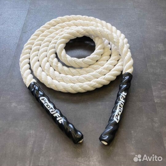 Канат для перетягивания (хб) D30 мм, 15 м profi-FI