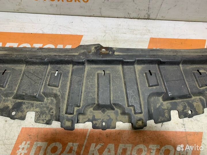 Защита бампера Mazda 3 BK рест. 2007