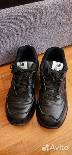 Кроссовки New balance 574 кожаные