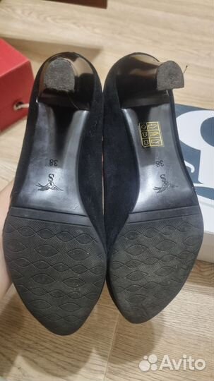 Туфли женские 38 размер натуральная замша