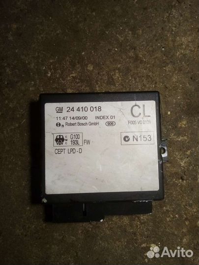 Блок airbag SRS opel Zafira A