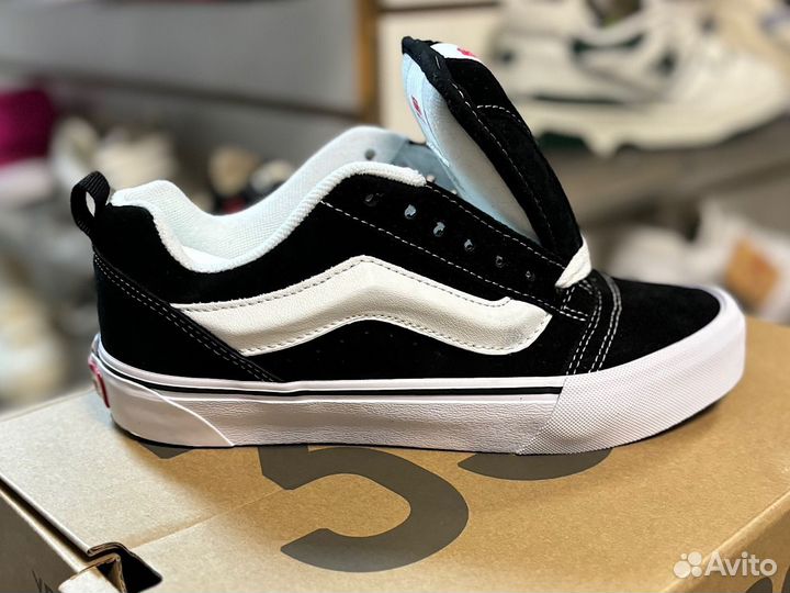 Кеды vans knu skool дутыши premium