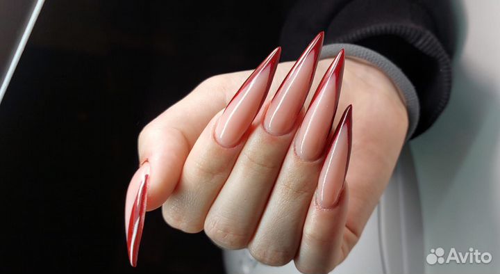 Наращивание ногтей на дому