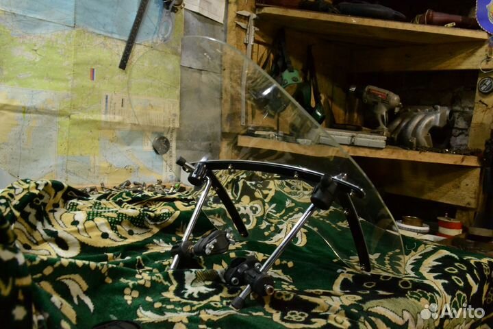 Ветровое стекло на honda steed