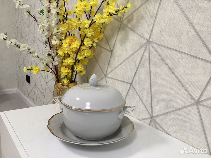 Супница Kahla GDR фарфор