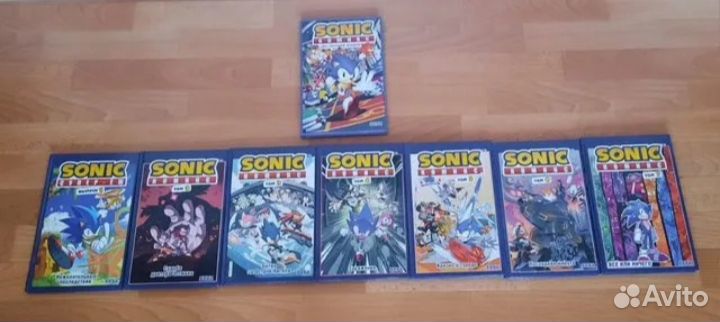 Sonic комиксы от издательства 