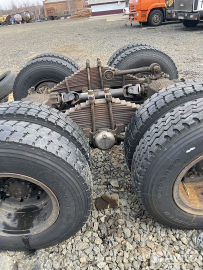 Мосты камаз 50 зубьев(телега в сборе)