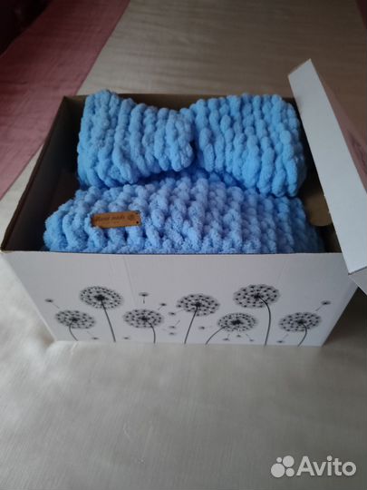 Вязанные пледы