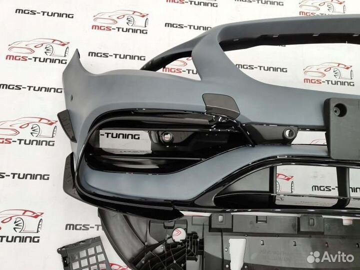 Передний бампер CLA-class C117 стиль CLA45 AMG