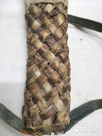 Плетённый чехол для ножа старинный (Ч)