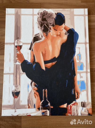 Готовая картина по номерам