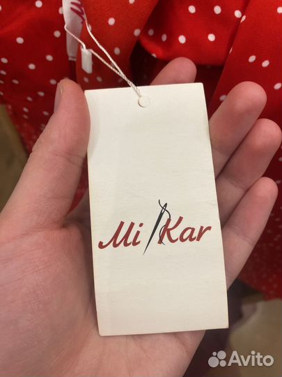 Платье летнее красное