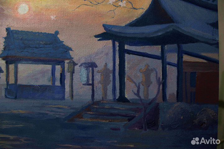 Картина маслом, аниме