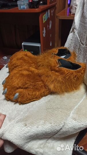 Фурсьют тапки, рукава, хвост