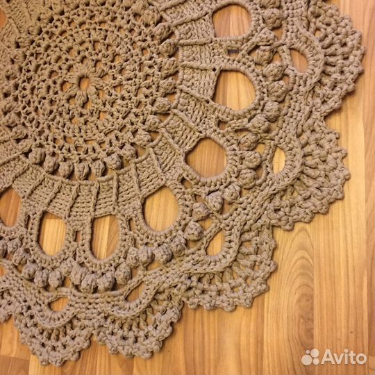 Вязаный ковер (хлопок/вискоза) 1метр