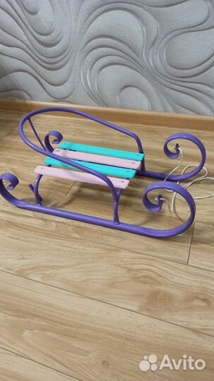 Санки для кукол