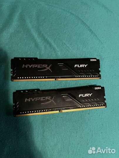 Оперативная память kingston fury ddr4 8gb