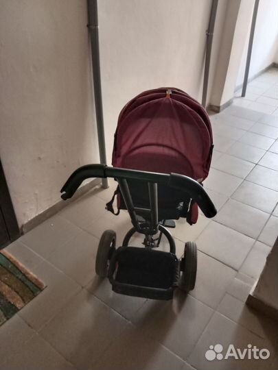 Детский велосипед с родительской ручкой